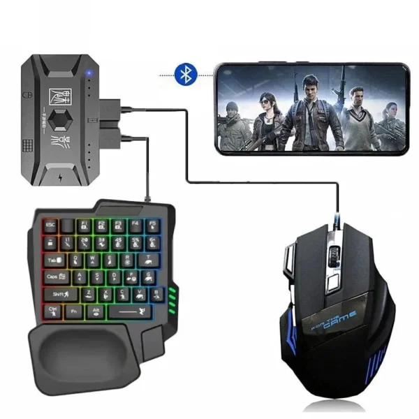 K190 Mobile Gaming RGB Keyboard & Mouse Combo