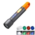 K57 Multifunctional Rechargeable Torch, Flashlight Zoomable LED Flashlight