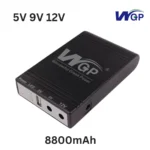 WGP Mini UPS For Router, Onu and CC Camera 8800mAh (5V/9V/12V)