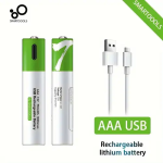 Smartoools AAA Lithium-ion USB Type-C Rechargeable Battery 1.5V - 2pcs