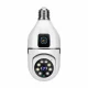 Dual Lens V380 Pro PTZ Bulb Night Vision IP Camera